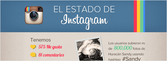 El estado de Instagram