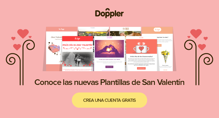 Plantillas de San Valentín para Email Marketing